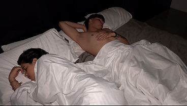 A busty Peruvian woman sneaks into her cousin’s room; she didn’t expect him to have such a large penis.